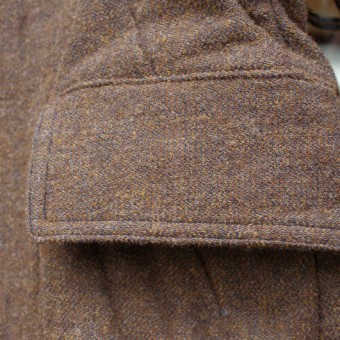 LINEN TWEED CHESTER FIELD CAOT