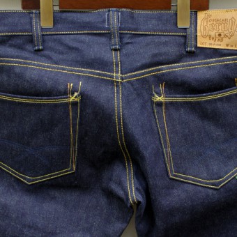 STRAIGHT DENIM PANTS [15oz RIGID]