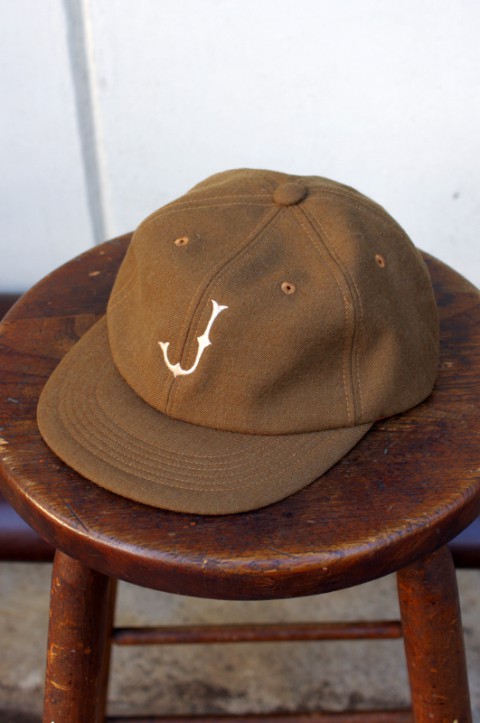 WASHABLE WOOL ATHLETIC CAP "Felt Patch Type"