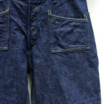 W-KNEE HOLIDAY PANTS [INDIGO]