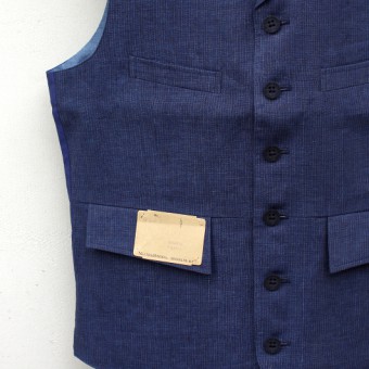 NOTCHED RAPEL WAIST COAT