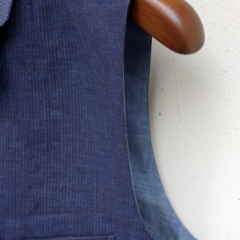 NOTCHED RAPEL WAIST COAT