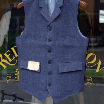 NOTCHED RAPEL WAIST COAT