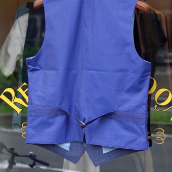 NOTCHED RAPEL WAIST COAT