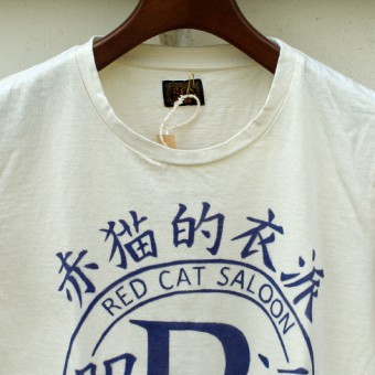 MARUA x RED CAT SALOON 赤猫的衣派 STENCIL T-SHIRTS