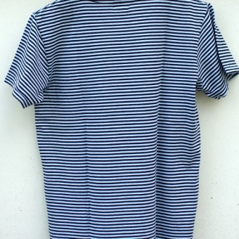 40/2 SINGLE JERSEY BORDER POCKET T-SHIRTS [COLOR]