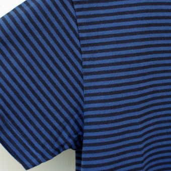 40/2 SINGLE JERSEY BORDER POCKET T-SHIRTS [COLOR]