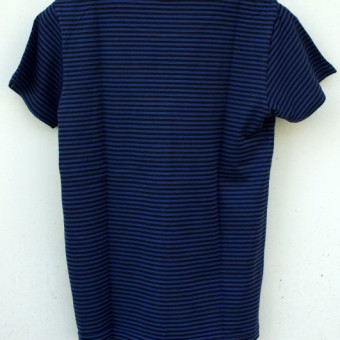 40/2 SINGLE JERSEY BORDER POCKET T-SHIRTS [COLOR]