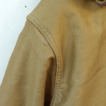 CORD CLOTH HOODED DECK JACKET