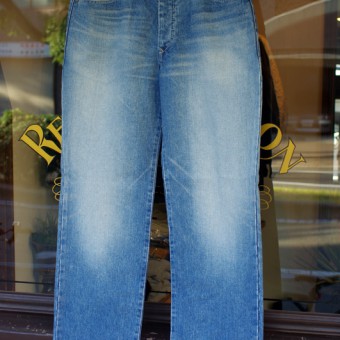 HEAVY DENIM TAPERD JEANS (DUSTY TYPE)