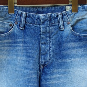 HEAVY DENIM TAPERD JEANS (DUSTY TYPE)