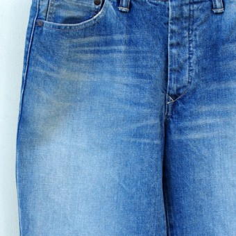 HEAVY DENIM TAPERD JEANS (DUSTY TYPE)