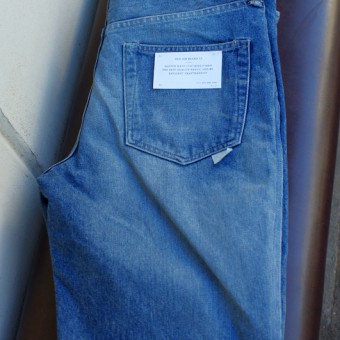 HEAVY DENIM TAPERD JEANS (DUSTY TYPE)