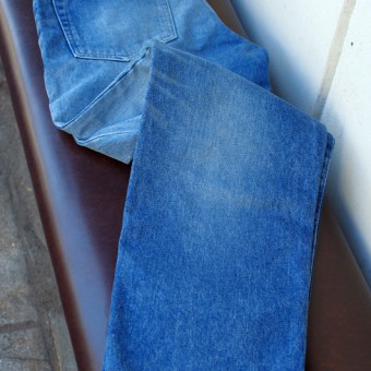 HEAVY DENIM TAPERD JEANS (DUSTY TYPE)