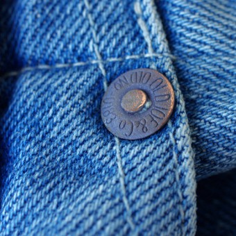 HEAVY DENIM TAPERD JEANS (DUSTY TYPE)