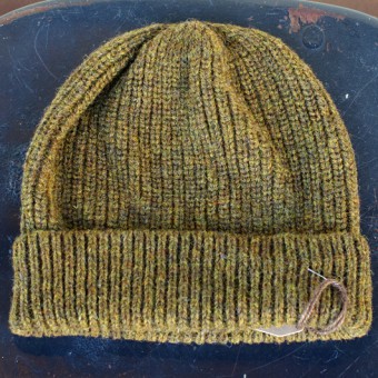 LOW GAUGE WOOL KNIT CAP