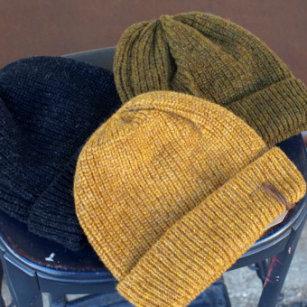 LOW GAUGE WOOL KNIT CAP