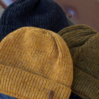 LOW GAUGE WOOL KNIT CAP