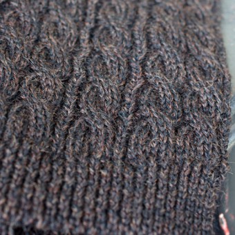 CABLE KNIT MUFFLER