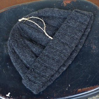 SHAGGY WOOL RIB CAP