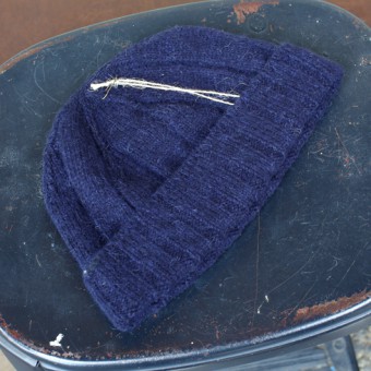 SHAGGY WOOL RIB CAP