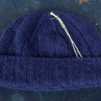 SHAGGY WOOL RIB CAP