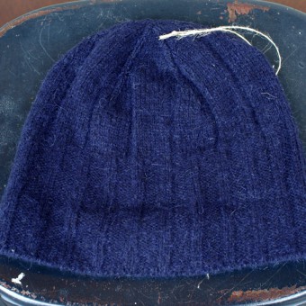 SHAGGY WOOL RIB CAP