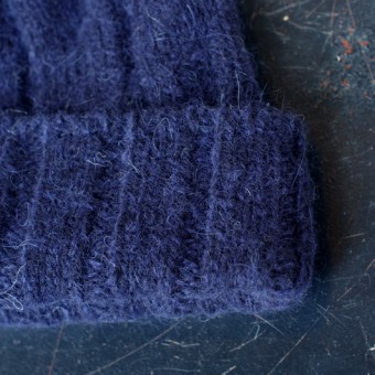 SHAGGY WOOL RIB CAP