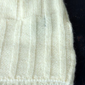 SHAGGY WOOL RIB CAP