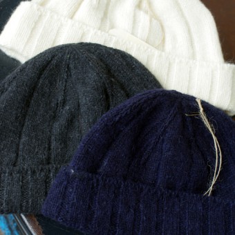 SHAGGY WOOL RIB CAP