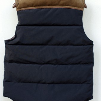 STAND COLLAR DOWN VEST