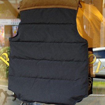 STAND COLLAR DOWN VEST