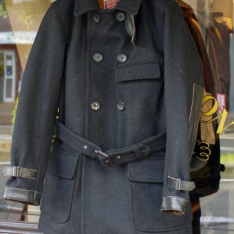 AD-WJ-01 HEAVY MELTON DOUBLE BREASTED MC COAT