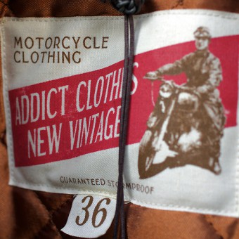 AD-WJ-01 HEAVY MELTON DOUBLE BREASTED MC COAT