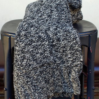 TWISTED WOOL MUFFLER