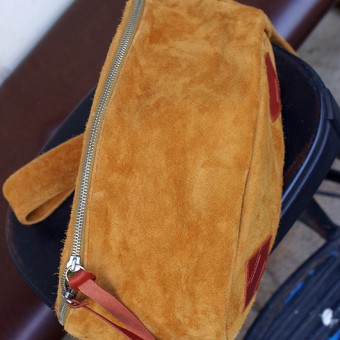 DAILY LEATHER BAG [SUEADE]