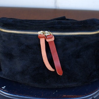 DAILY LEATHER BAG [SUEADE]