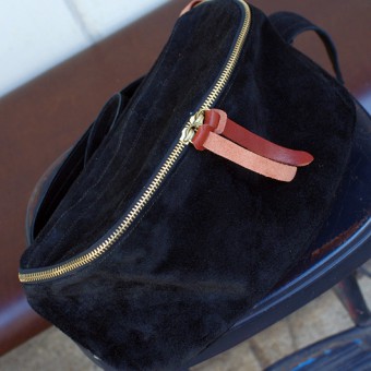 DAILY LEATHER BAG [SUEADE]