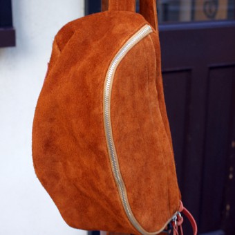 DAILY LEATHER BAG [SUEADE]