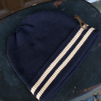 RIB LINE KNIT CAP