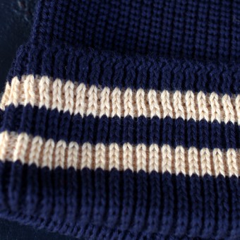 RIB LINE KNIT CAP