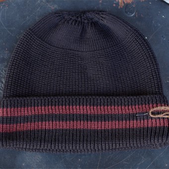 RIB LINE KNIT CAP