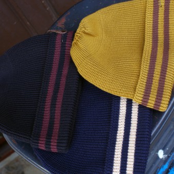 RIB LINE KNIT CAP