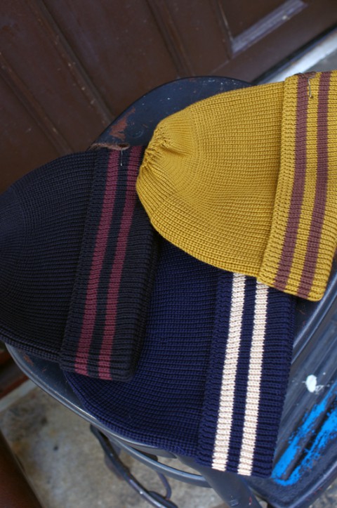 RIB LINE KNIT CAP