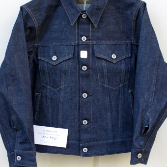 FRENCH COLLAR JEAN JACKET