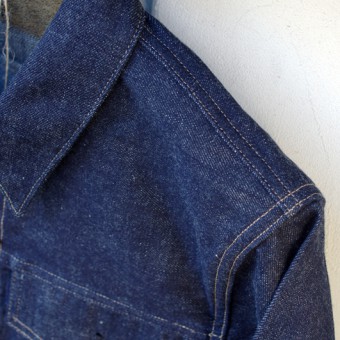 FRENCH COLLAR JEAN JACKET