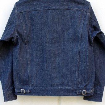 FRENCH COLLAR JEAN JACKET