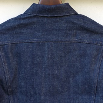 FRENCH COLLAR JEAN JACKET