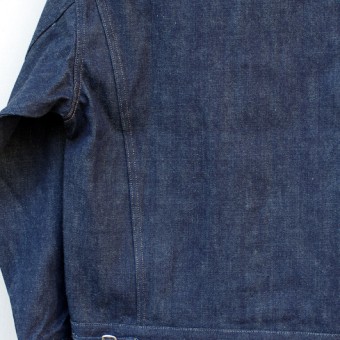 FRENCH COLLAR JEAN JACKET