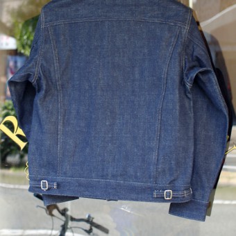 FRENCH COLLAR JEAN JACKET